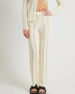 Ladder Knit Pants