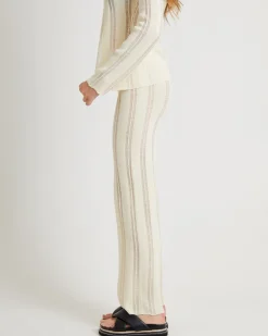 Ladder Knit Pants