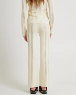 Ladder Knit Pants