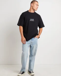 Lando Short Sleeve T-Shirt in Black