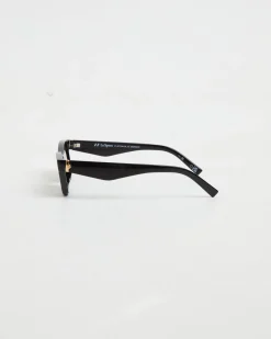 Le Sustain Plateaux Sunglasses in Black/Khaki Mono