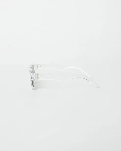 Le Sustain Recarmito Sunglasses in Crystal Clear Moss