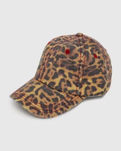 Lela Leopard Cap
