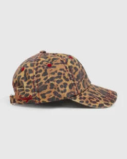 Lela Leopard Cap