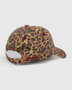 Lela Leopard Cap