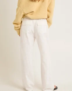 Lenny Linen Patch Pocket Pants