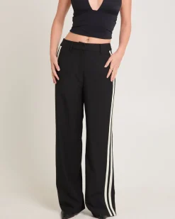 Leon Stripe Detail Suit Pants