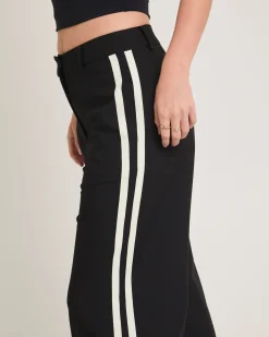 Leon Stripe Detail Suit Pants
