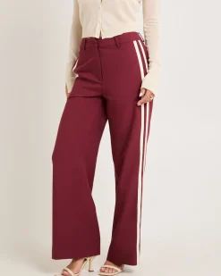Leon Stripe Detail Suit Pants