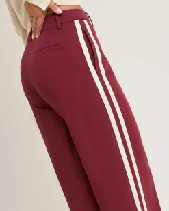 Leon Stripe Detail Suit Pants
