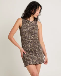 Leopard Drew Mini Dress