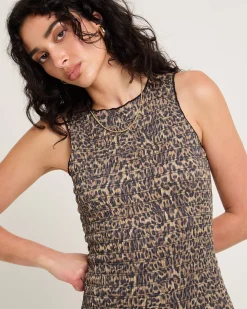 Leopard Drew Mini Dress