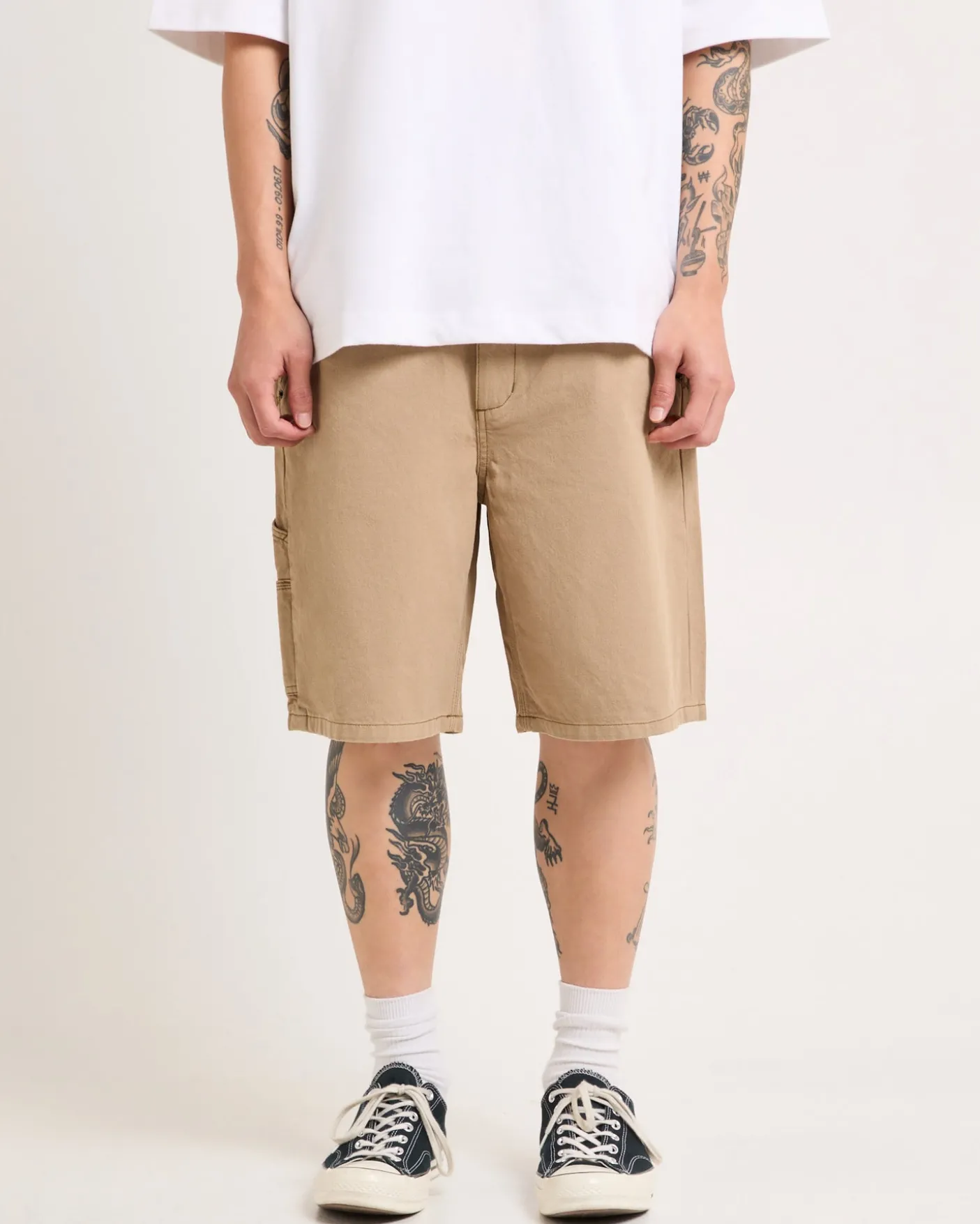 L-Five Biggie Baggy Worker Shorts