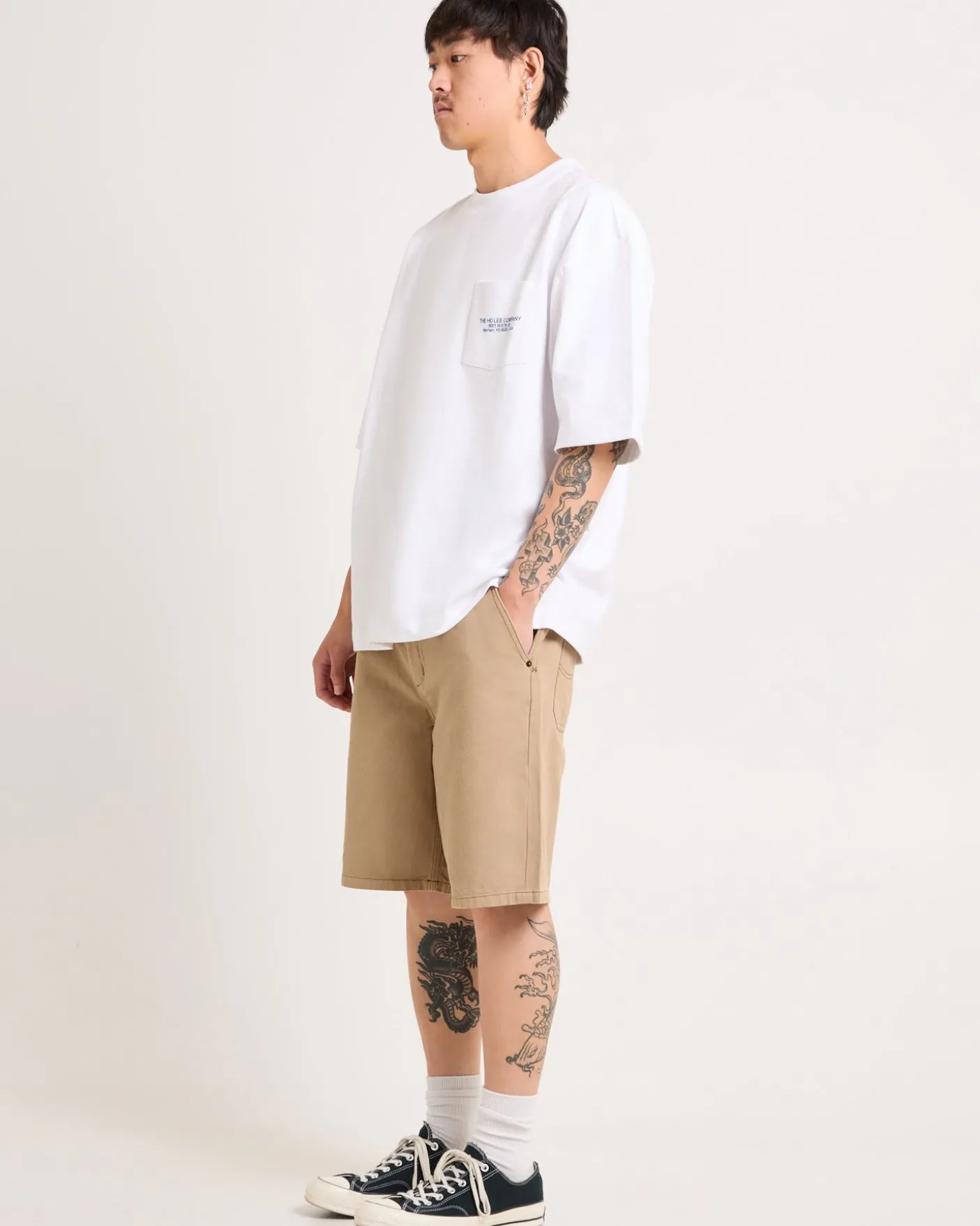 L-Five Biggie Baggy Worker Shorts
