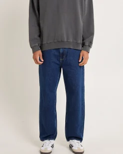 L-Four Baggy Denim Jeans Cash Indigo