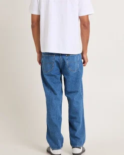 L-Four Baggy Denim Jeans Rooftop Blue
