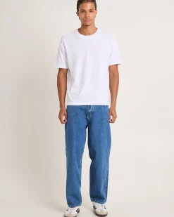 L-Four Baggy Denim Jeans Rooftop Blue