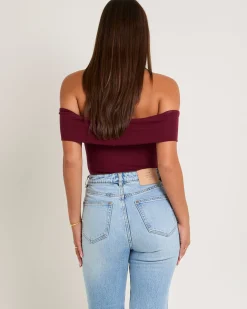 Lia Cold Shoulder Top