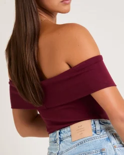 Lia Cold Shoulder Top