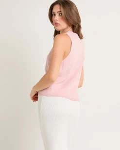 Libby Tie Front Knit Top