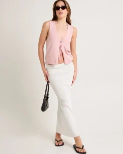 Libby Tie Front Knit Top
