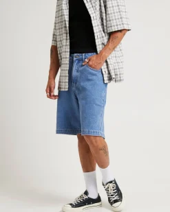 Lil C Denim Baggy Shorts 22