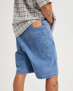 Lil C Denim Baggy Shorts 22