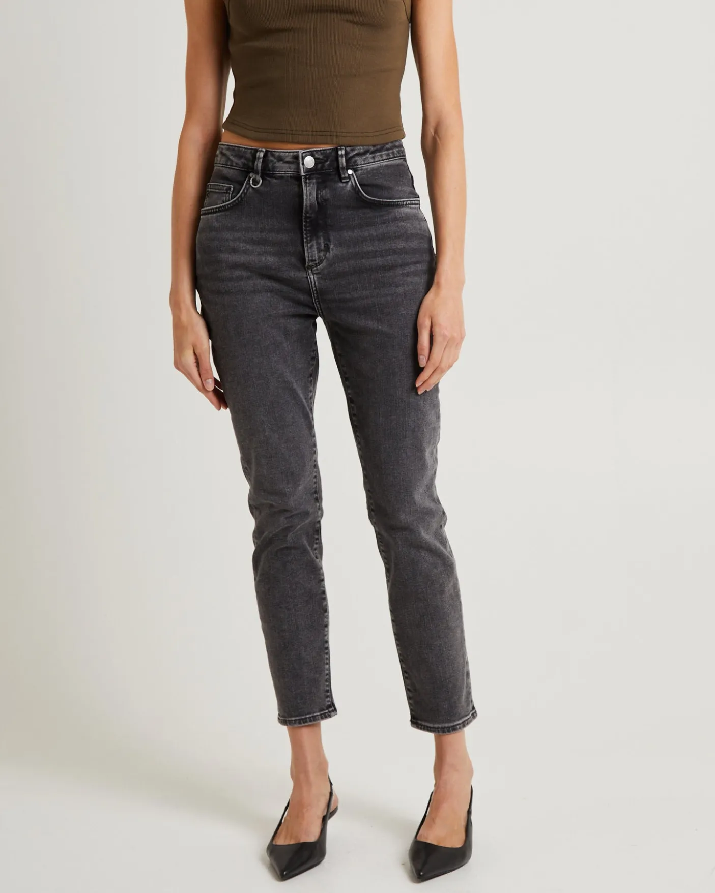 Lola Mom Jeans Forum Black