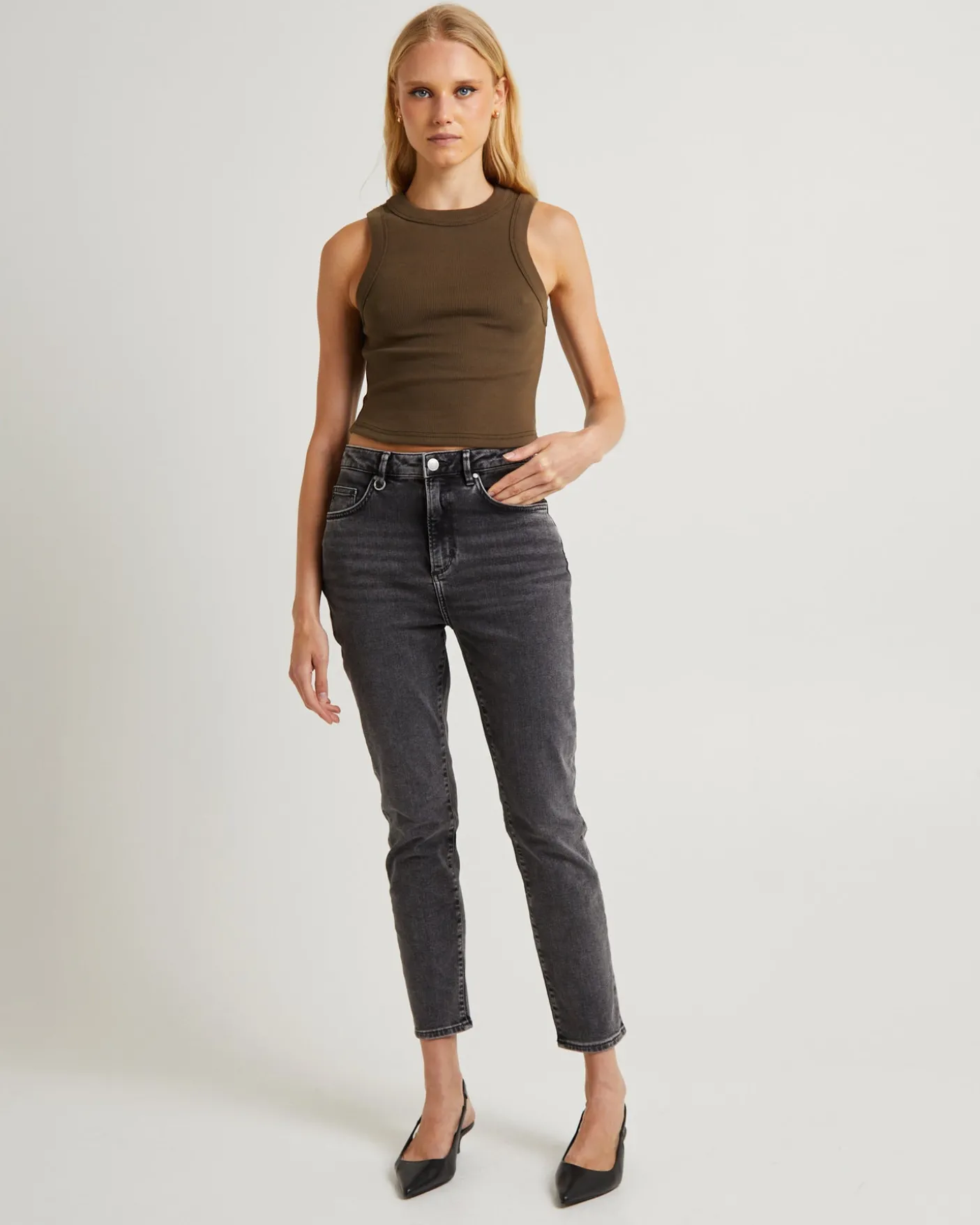 Lola Mom Jeans Forum Black