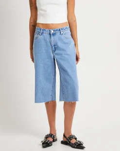 Long Denim Jorts Gigi
