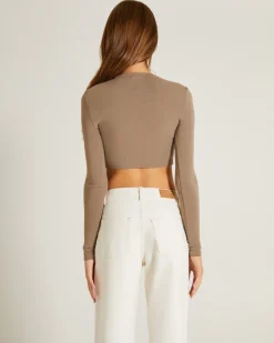 Long Sleeve Crop Top