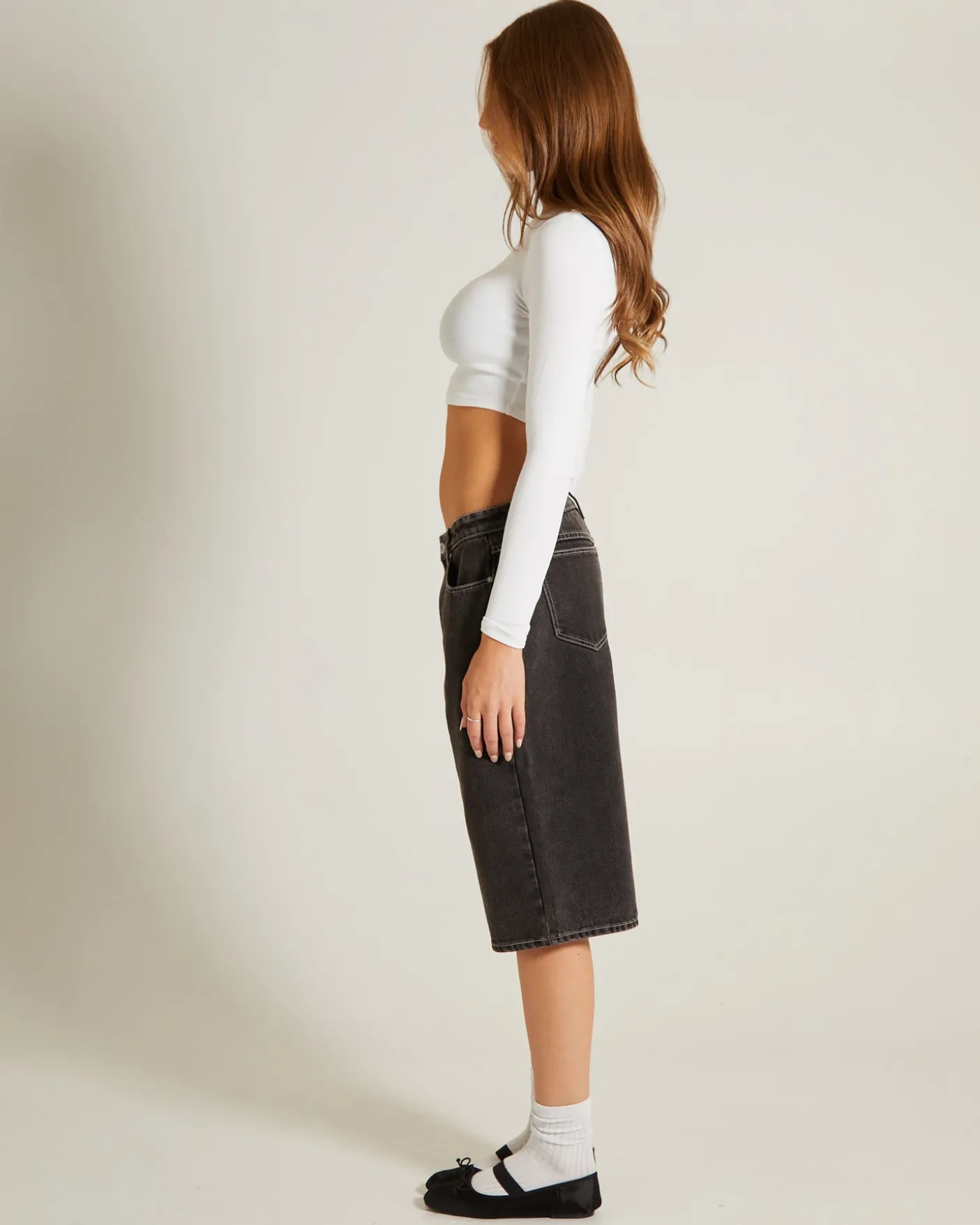 Long Sleeve Crop Top