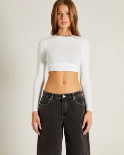 Long Sleeve Crop Top