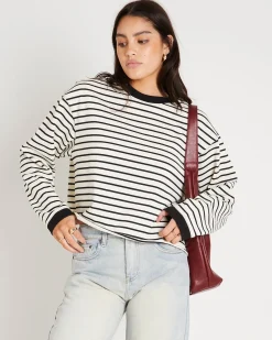 Long Sleeve Stripe Top