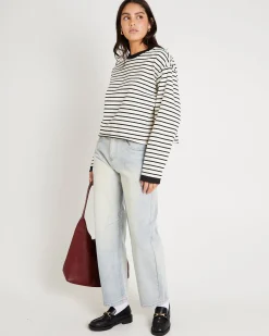 Long Sleeve Stripe Top