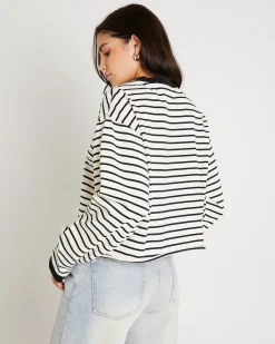 Long Sleeve Stripe Top