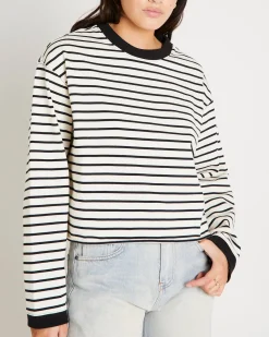 Long Sleeve Stripe Top