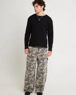 Long Sleeve Waffle Shirt