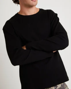 Long Sleeve Waffle Shirt