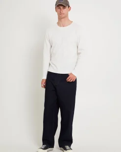 Long Sleeve Waffle Shirt