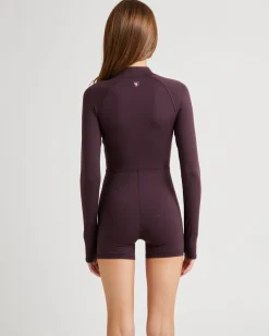 Long Sleeve Zip Unitard