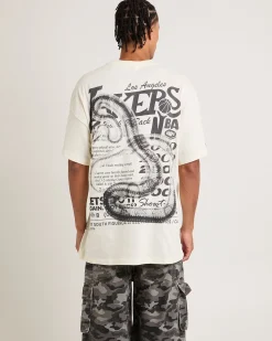 Los Angeles Lakers Radiograph Gold Rings T-Shirt