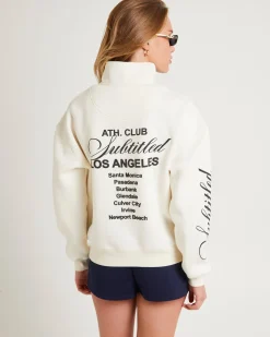 Los Angeles Quarter Zip Jumper