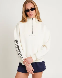 Los Angeles Quarter Zip Jumper