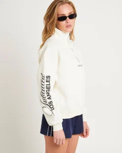 Los Angeles Quarter Zip Jumper