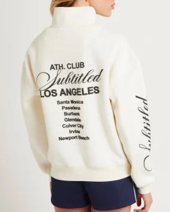 Los Angeles Quarter Zip Jumper