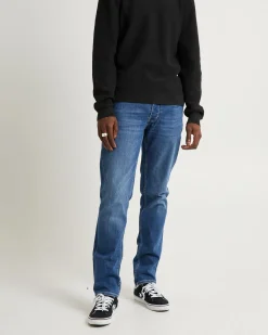 Lou Straight Denim Jeans Shiver