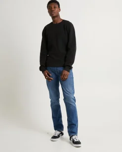 Lou Straight Denim Jeans Shiver