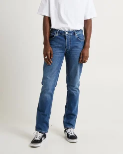 Lou Straight Denim Jeans Shiver