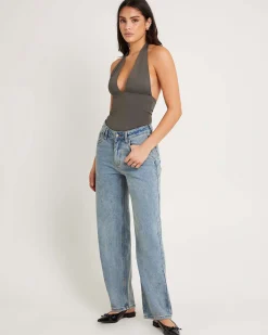 Low Bobby Baggy Dad Denim Jeans